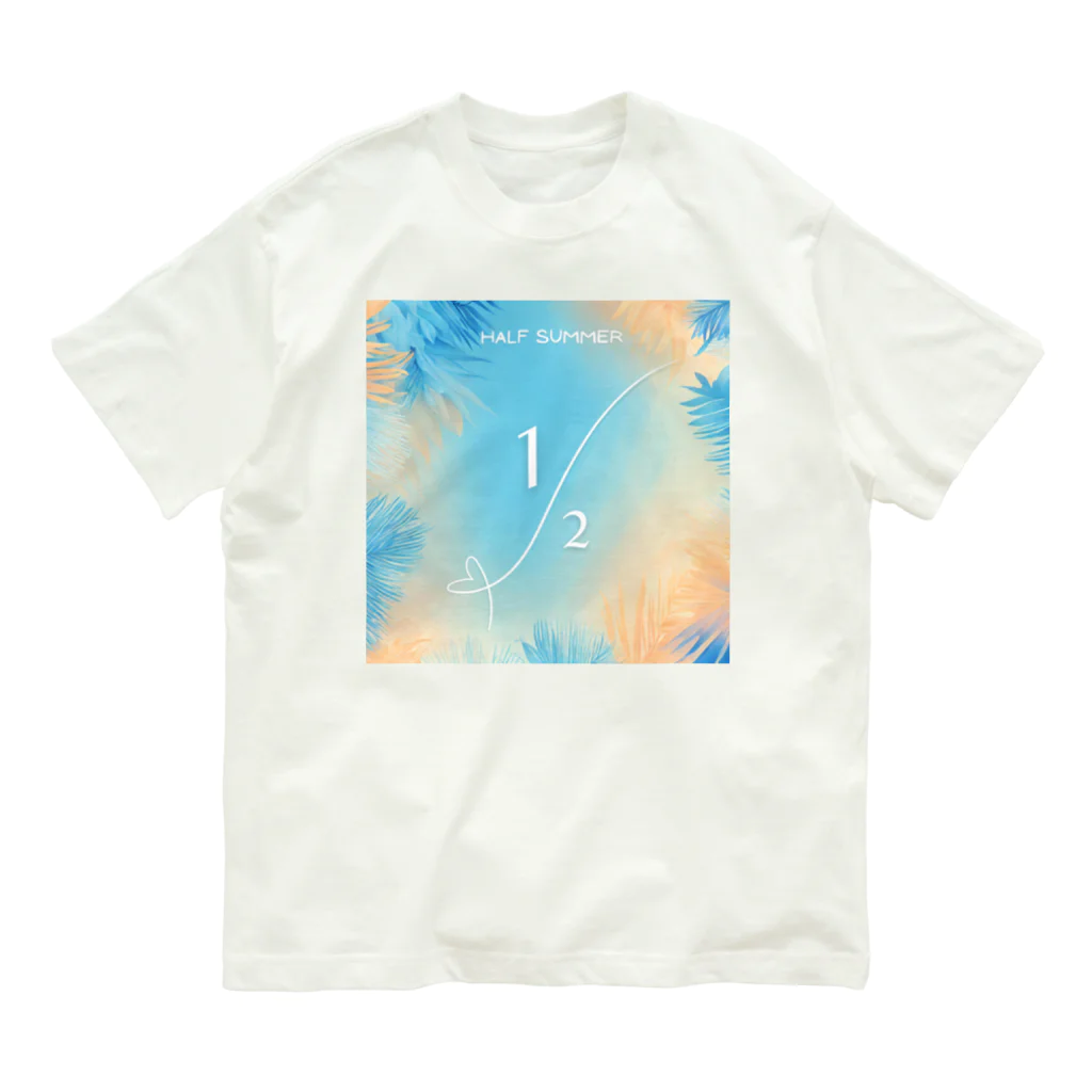 evening-fiveのHALF SUMMER 014 Organic Cotton T-Shirt