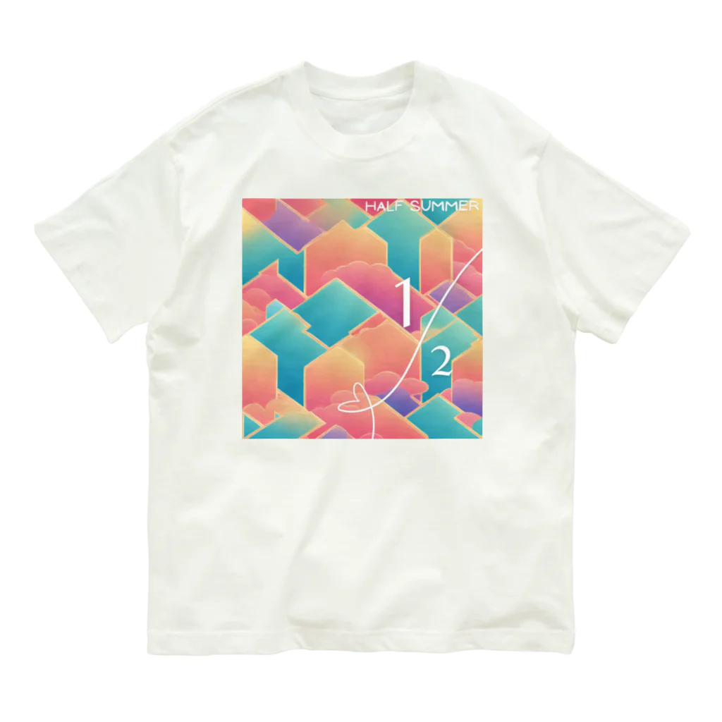 evening-fiveのHALF SUMMER 015 オーガニックコットンTシャツ