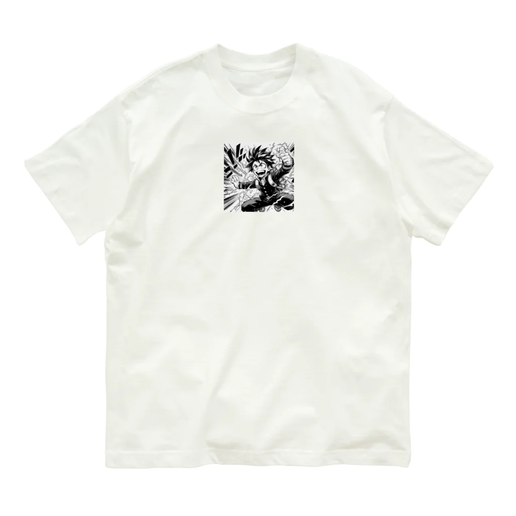 アミュペンの活気溢れる男の子 Organic Cotton T-Shirt