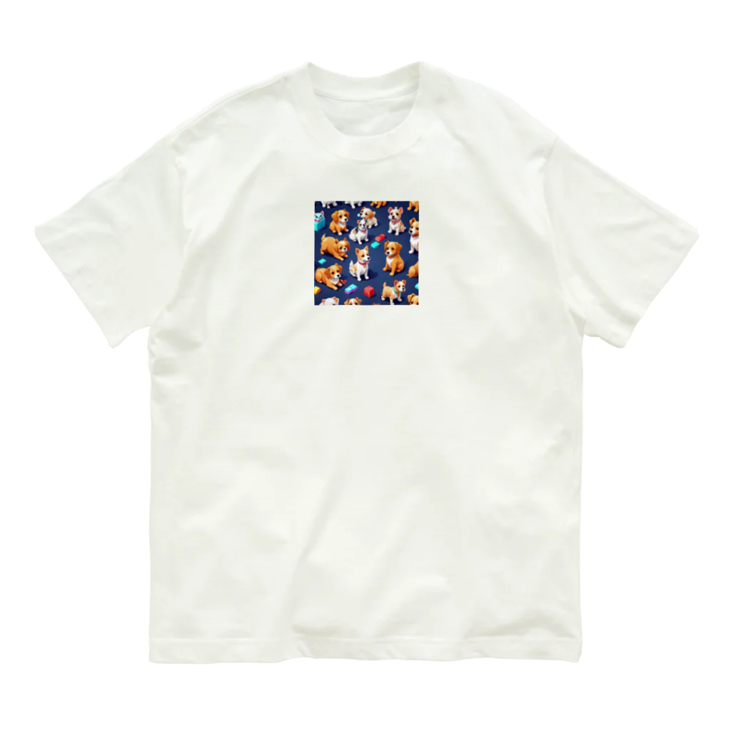 SipStyleStudioJPのワンちゃん大集合 Organic Cotton T-Shirt