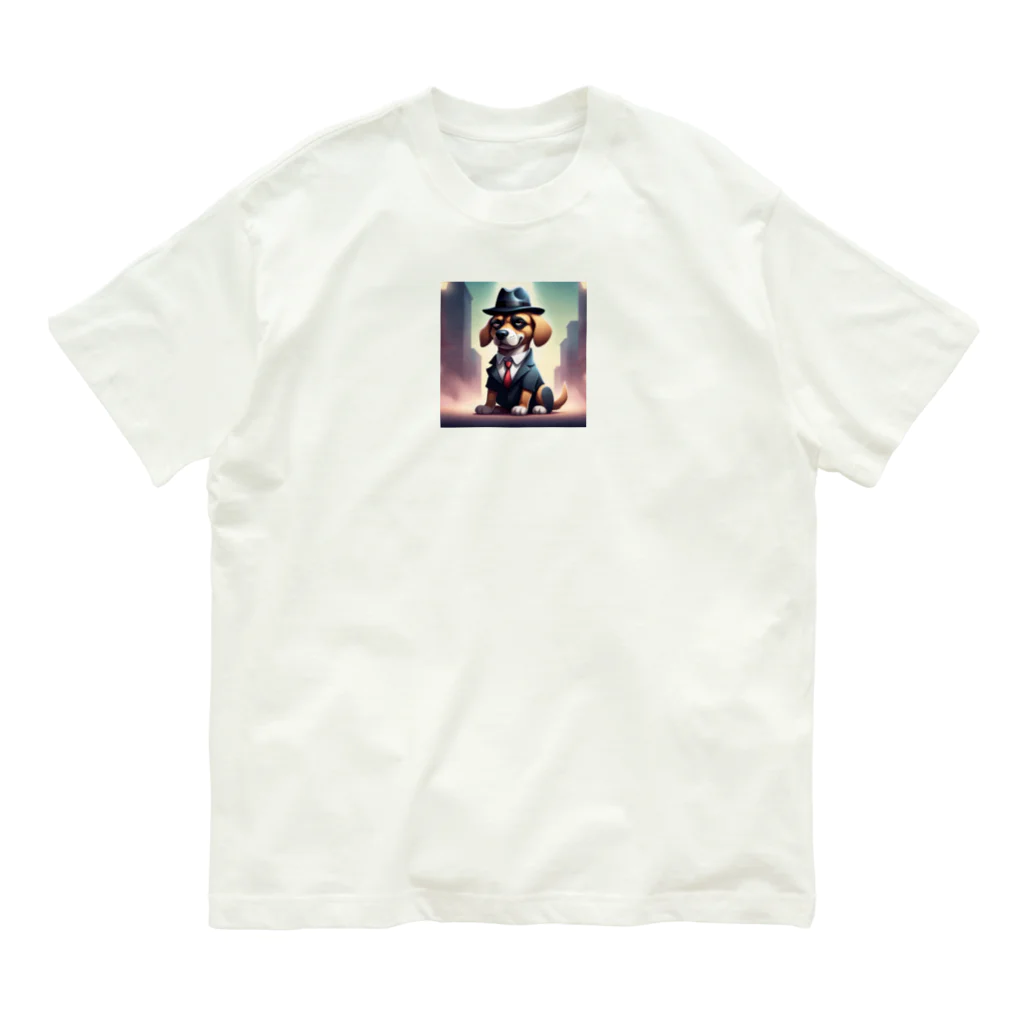 Kumaziro-の犬マフィア！ Organic Cotton T-Shirt