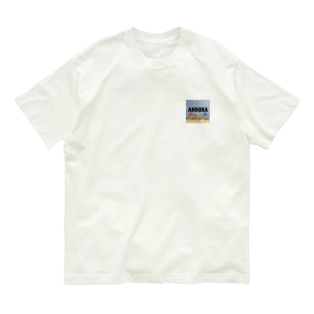 ANDORAの3人組 Organic Cotton T-Shirt