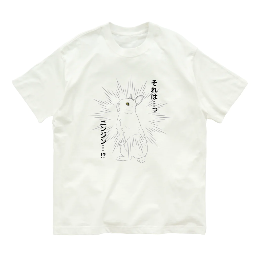 66.9(ろろっく)のはらぺこうさぎ オーガニックコットンTシャツ