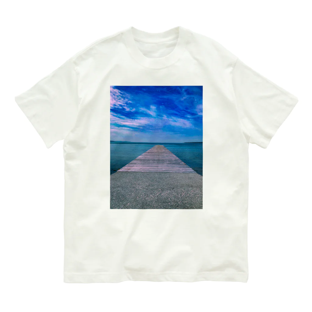 ryu241のあめやの桟橋 Organic Cotton T-Shirt