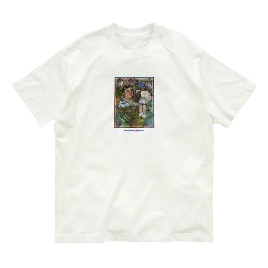 sa☆のinvisible オーガニックコットンTシャツ