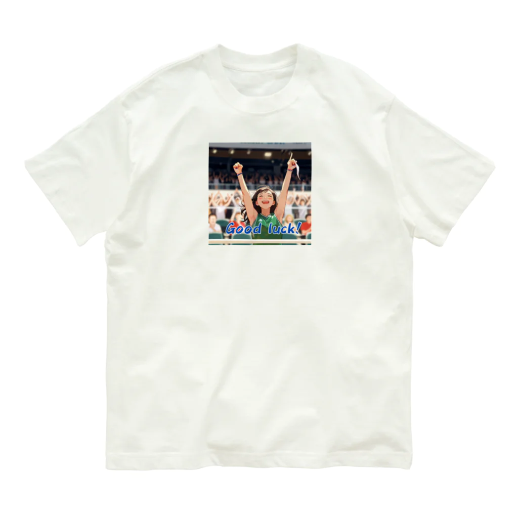 ZZRR12のスタンドの女神 Organic Cotton T-Shirt