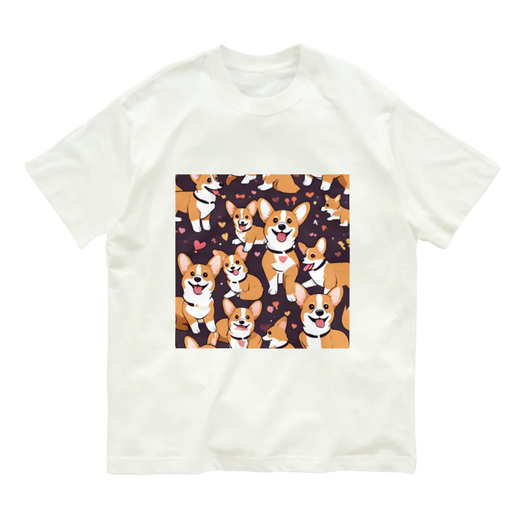 puakeli 合同会社のマーキュリーくん オーガニックコットンTシャツ