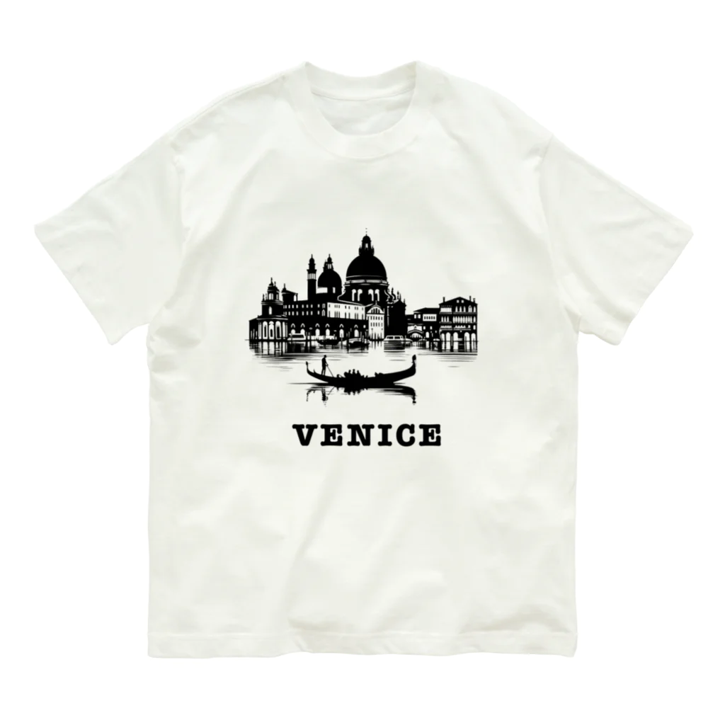 Tee Horizonの【旅行シリーズ】ヴェネチア（VENICE）Tシャツ Organic Cotton T-Shirt