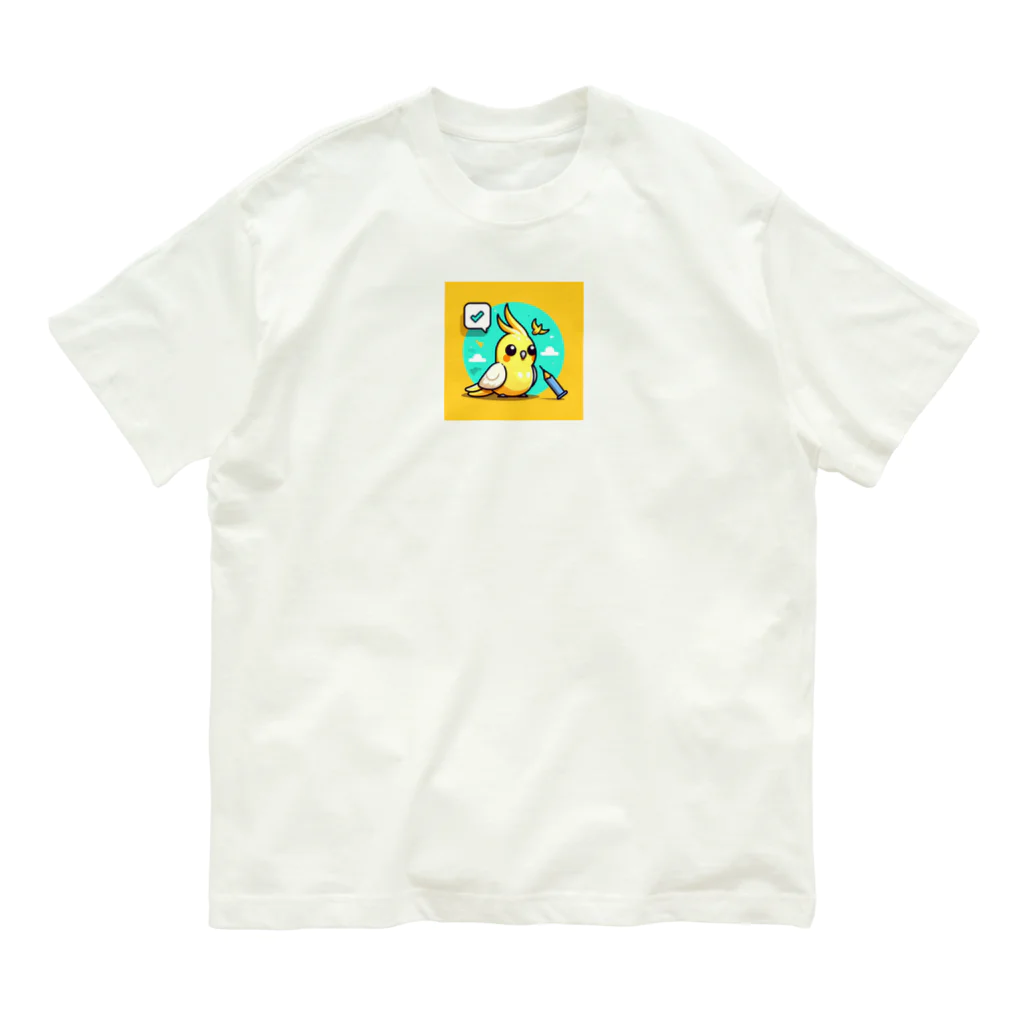 32 310のオカメインコ Organic Cotton T-Shirt