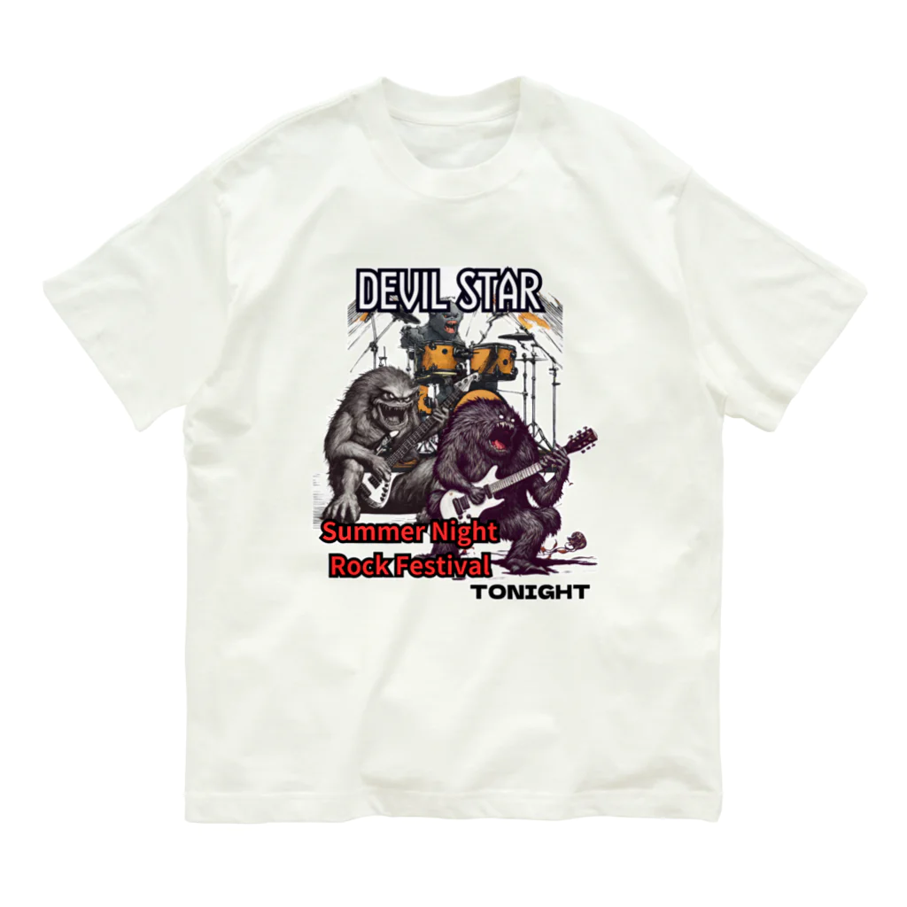 Donky Goriのデビルスター Organic Cotton T-Shirt