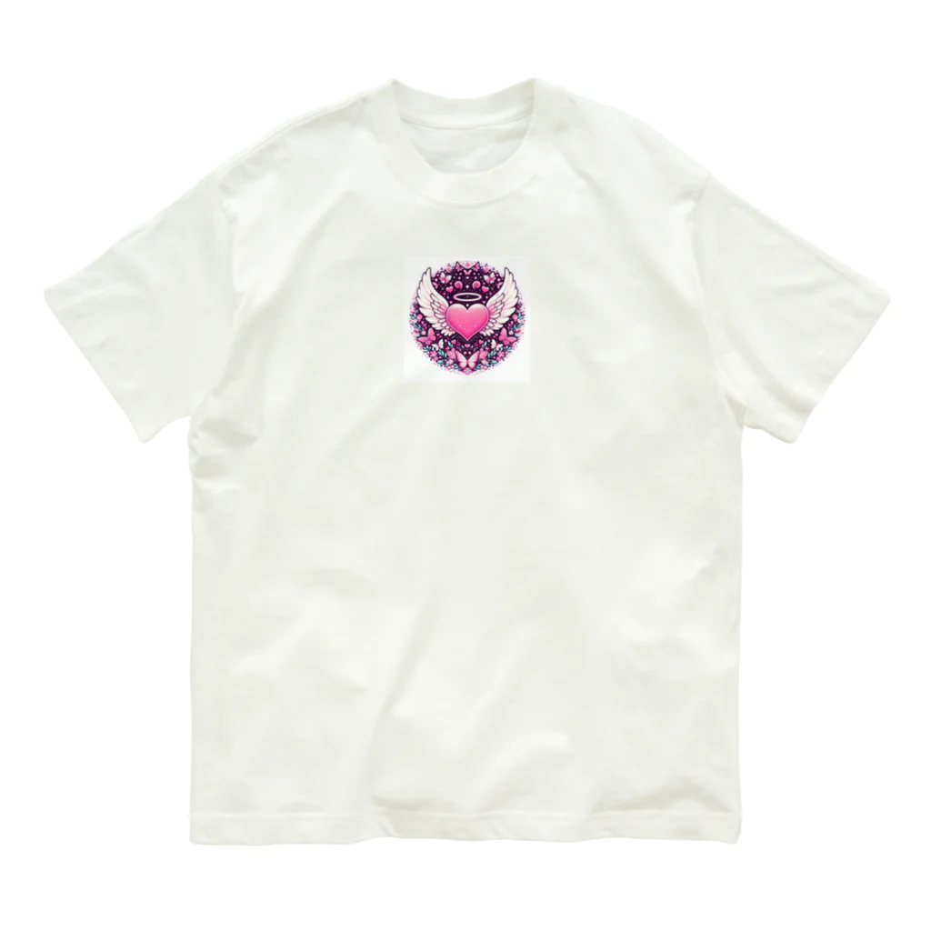 aiai888のふんわりと広がる愛の輪✨ Organic Cotton T-Shirt