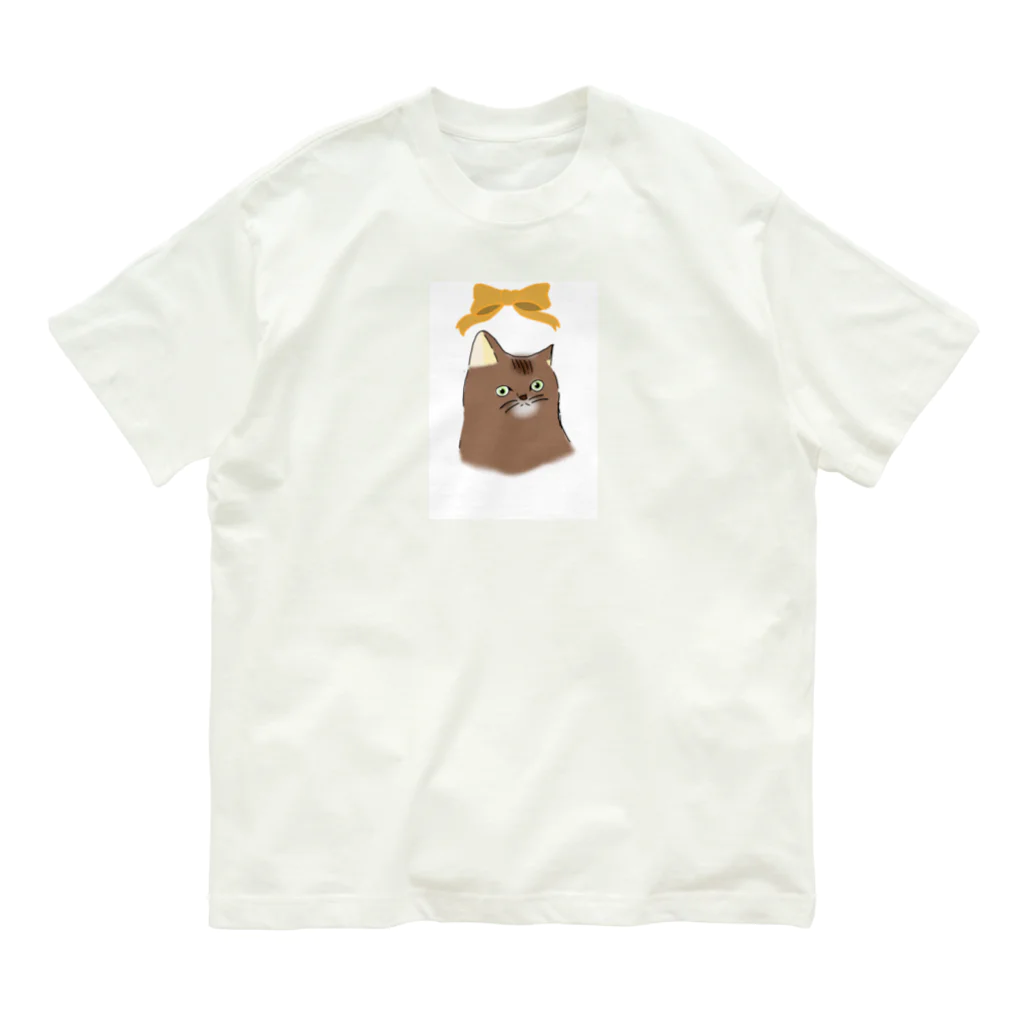 yuki_mayのKids Cat１ オーガニックコットンTシャツ