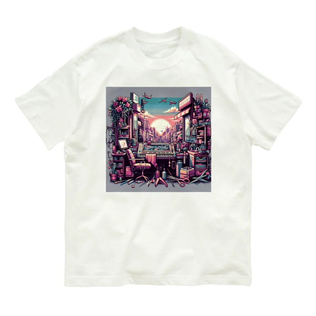 ドット屋のドット絵 新しい世界 Organic Cotton T-Shirt