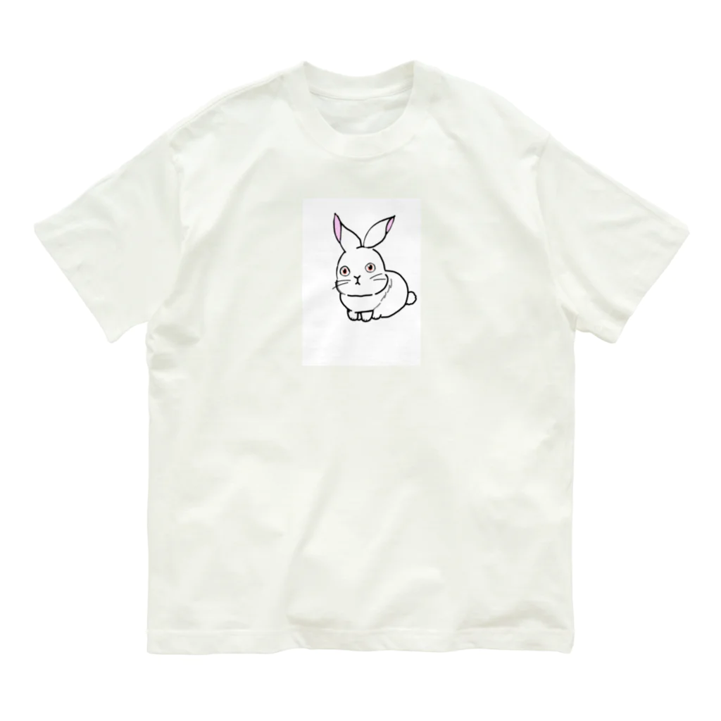 yuki_mayのKIDS RABBIT_1 Organic Cotton T-Shirt