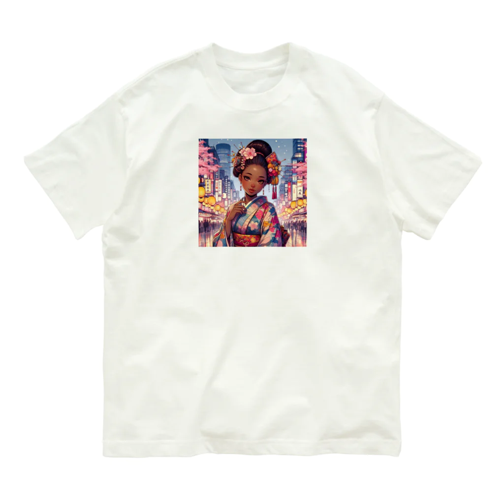 ketapapaのTOKYO PRINCESS Organic Cotton T-Shirt