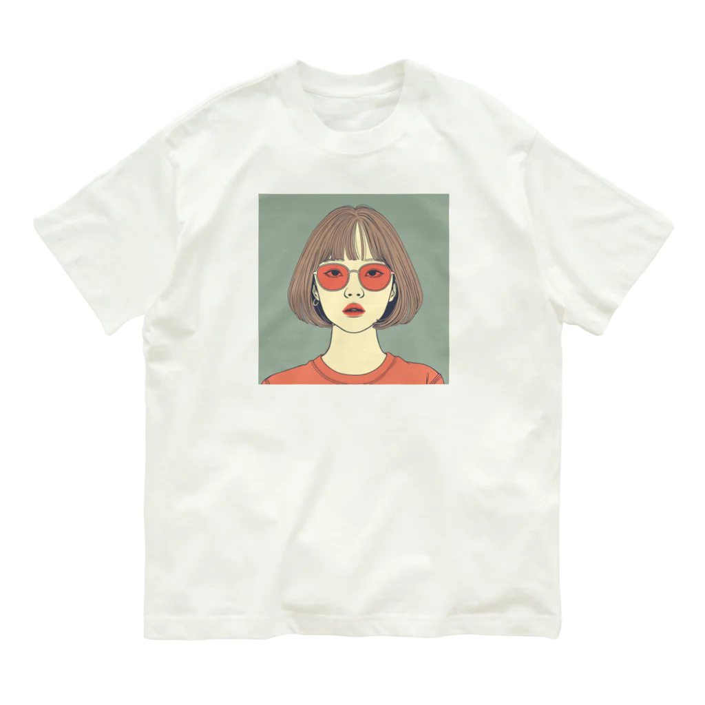  Tokyo City Girls catalogues のCity girl #3 サアヤ オーガニックコットンTシャツ