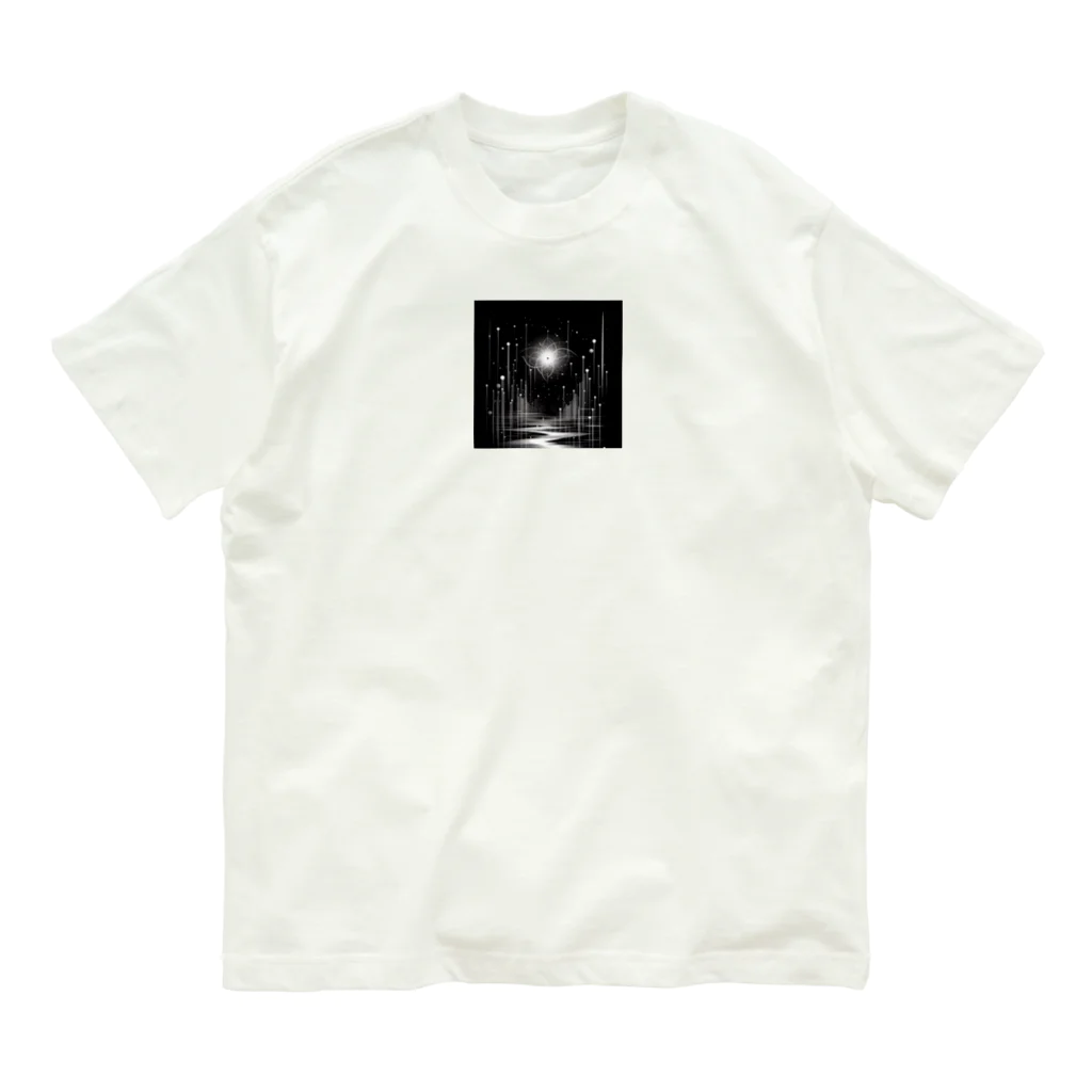 john_maの花火です Organic Cotton T-Shirt