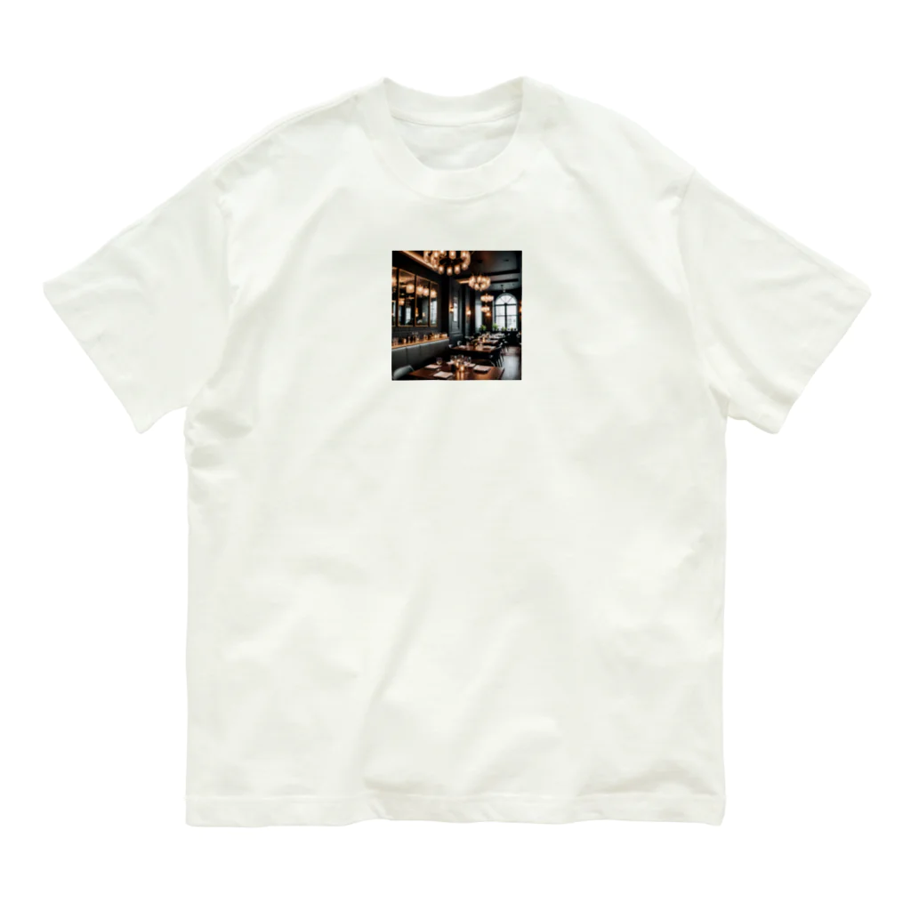 Mickショップのおしゃれなレストラン Organic Cotton T-Shirt