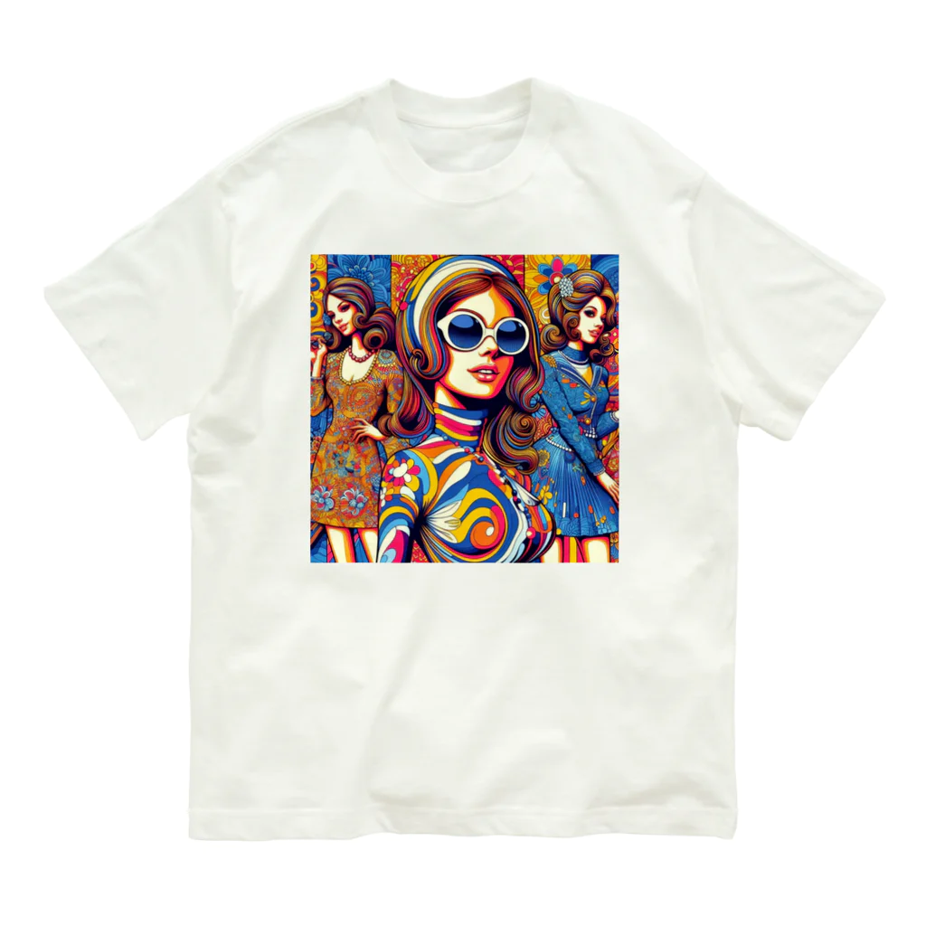 ちゃんろんの3人の美女 Organic Cotton T-Shirt