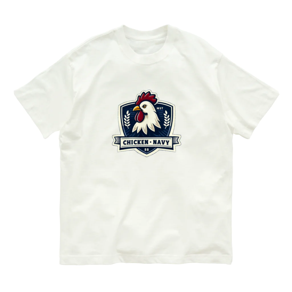 Sergeant-CluckのSouth Pacific special operations fleet：南太平洋方面特殊作戦艦隊 オーガニックコットンTシャツ