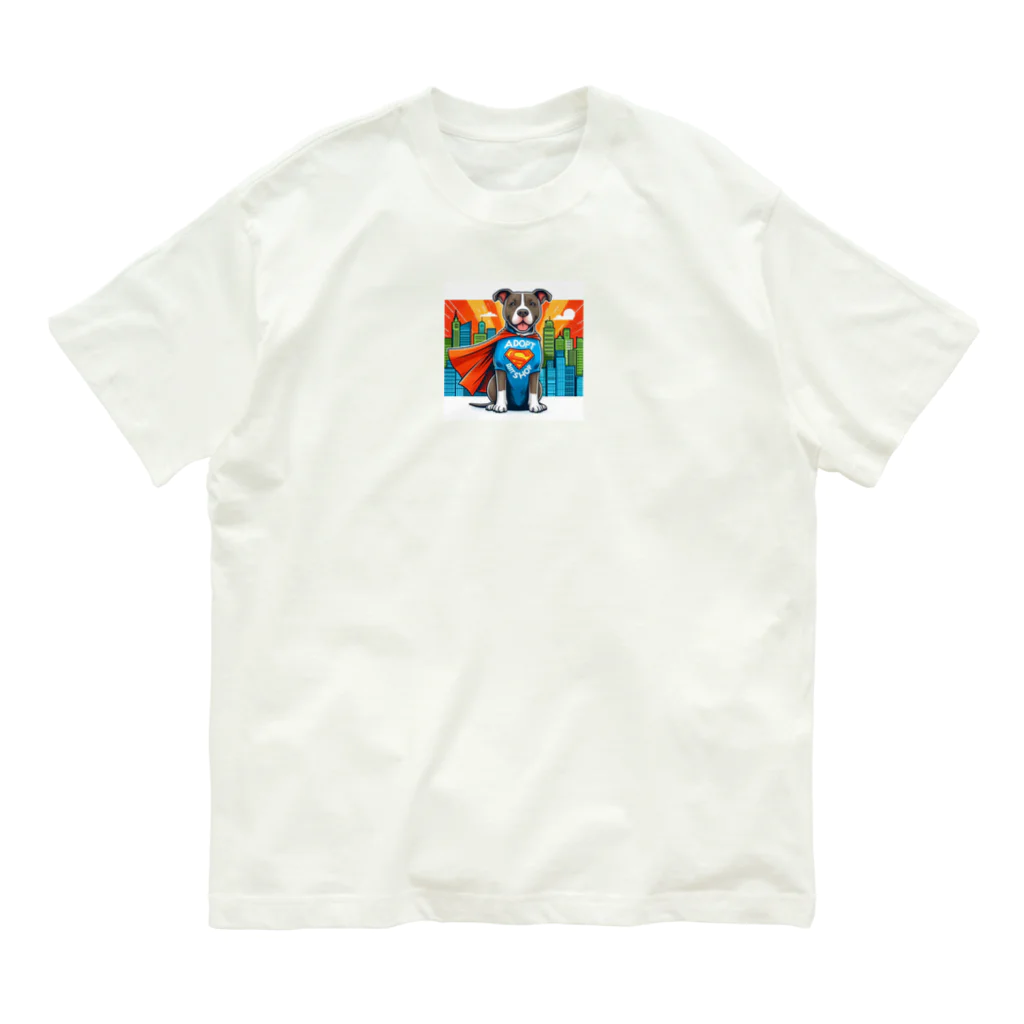 UDKshopのマッスルドッグマン Organic Cotton T-Shirt