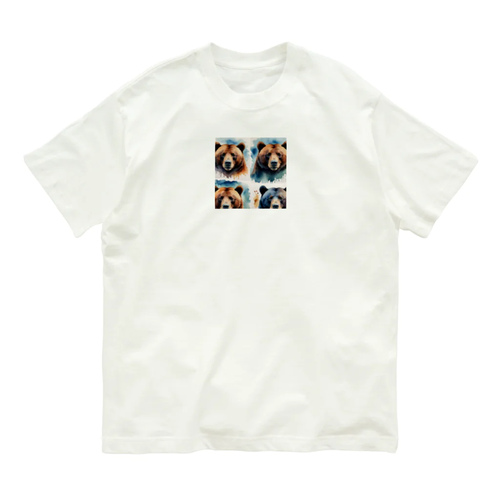 noyunoyuのクマの鼻 Organic Cotton T-Shirt