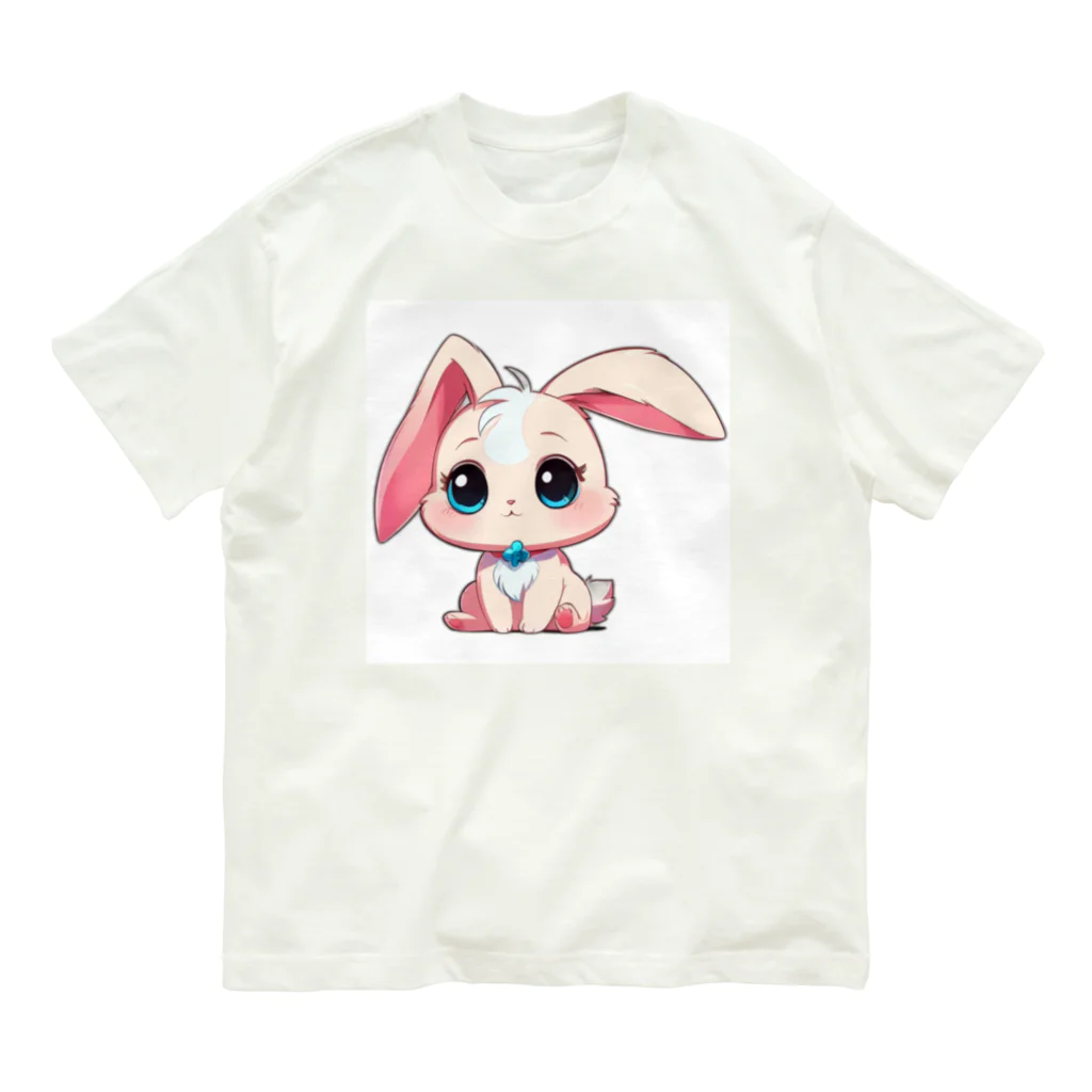 ちょっといいSHOPのちびアニマル（うさぎ） Organic Cotton T-Shirt