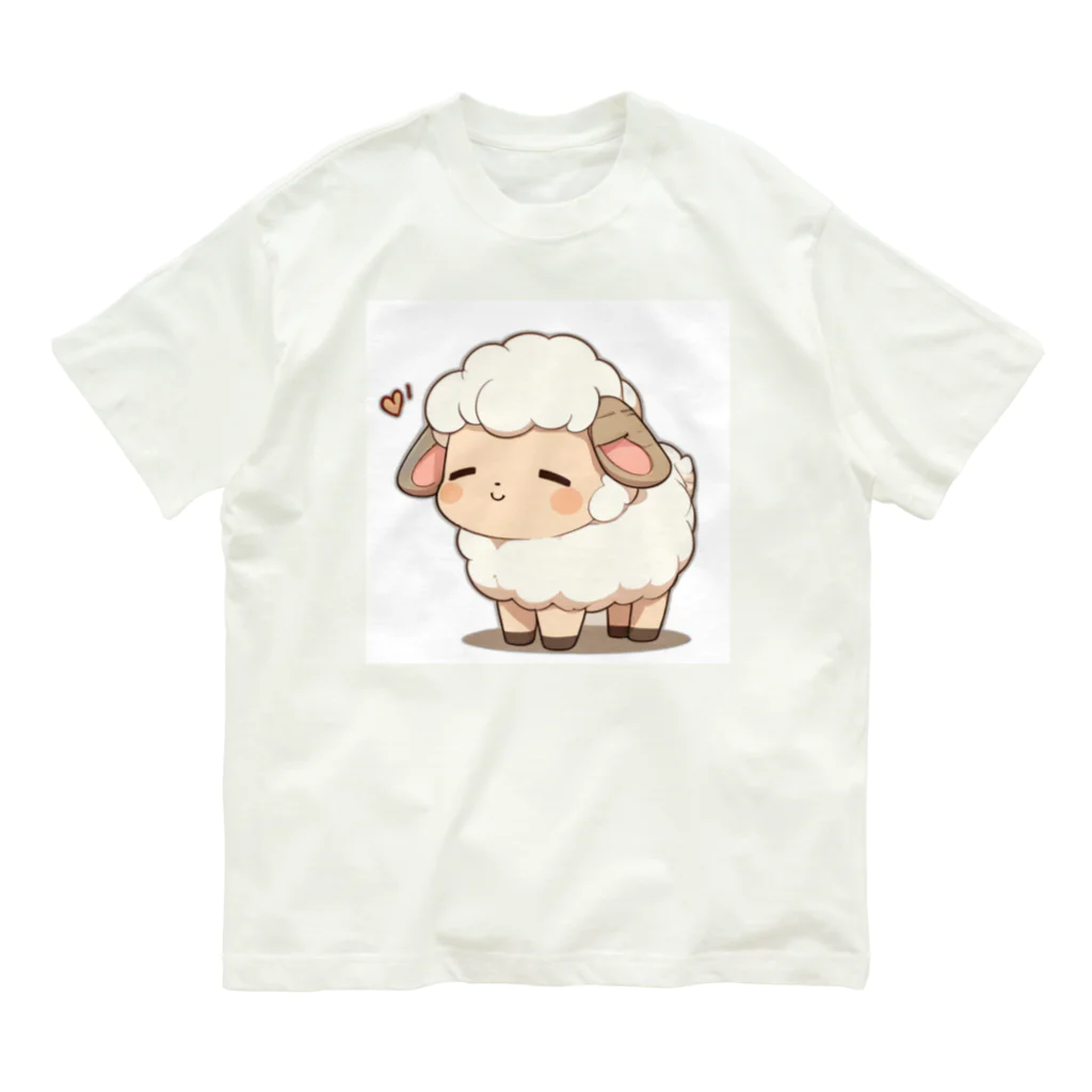 ちょっといいSHOPのちびアニマル（ひつじ） Organic Cotton T-Shirt