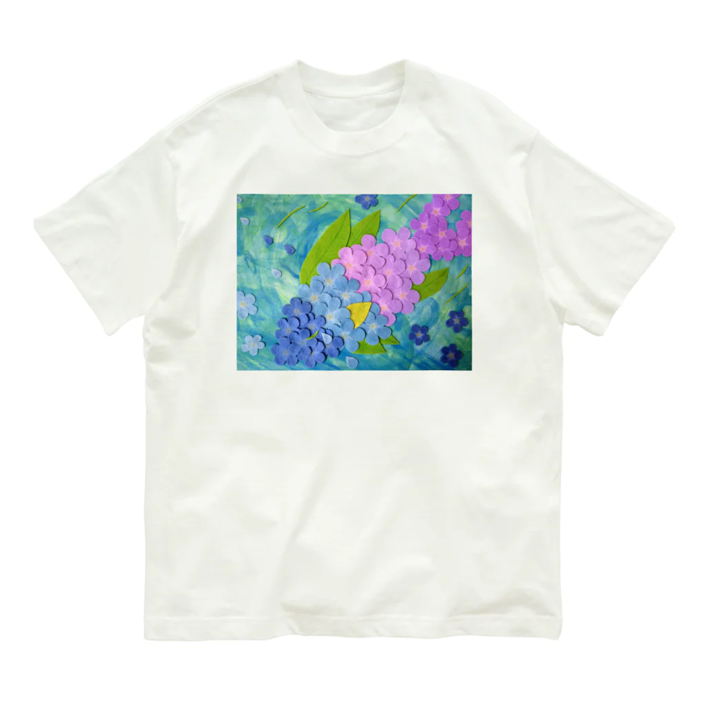 つぎの勿忘草　ワスレナグサ Organic Cotton T-Shirt