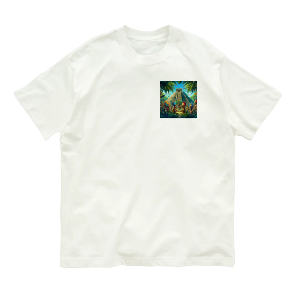 うりこみ屋のマヤの人々 Organic Cotton T-Shirt