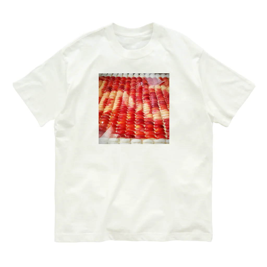 飯塚 iizukaのお寿司 Organic Cotton T-Shirt