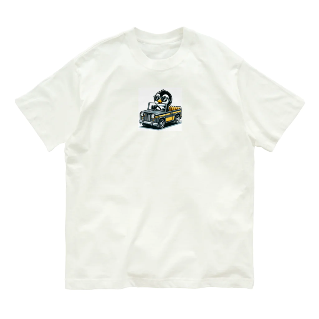 namidamakiのトラックペンギン Organic Cotton T-Shirt