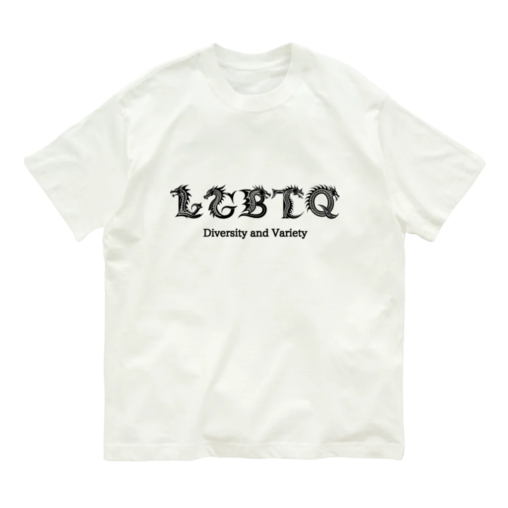 AwagoModeのLGBTQ　Type2 (7) オーガニックコットンTシャツ