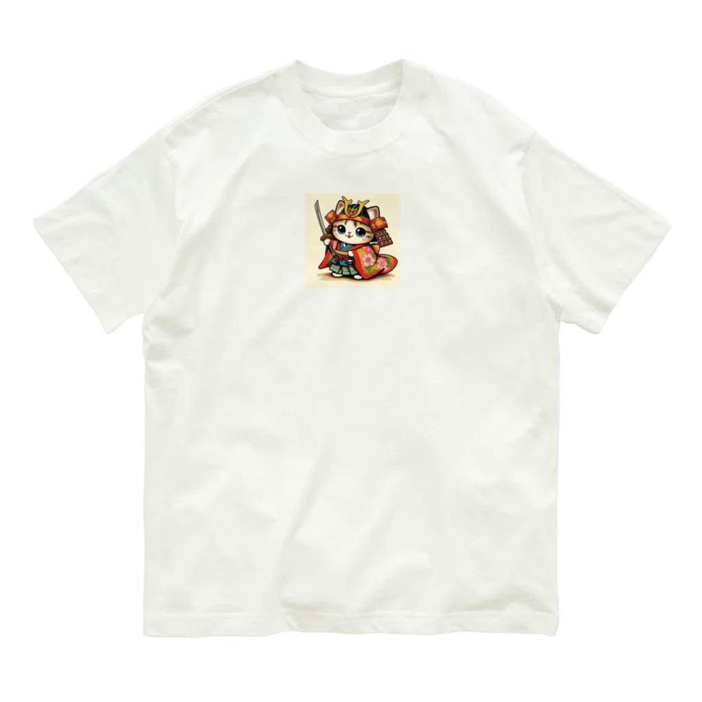 SAMURAIのネコSAMURAI Organic Cotton T-Shirt