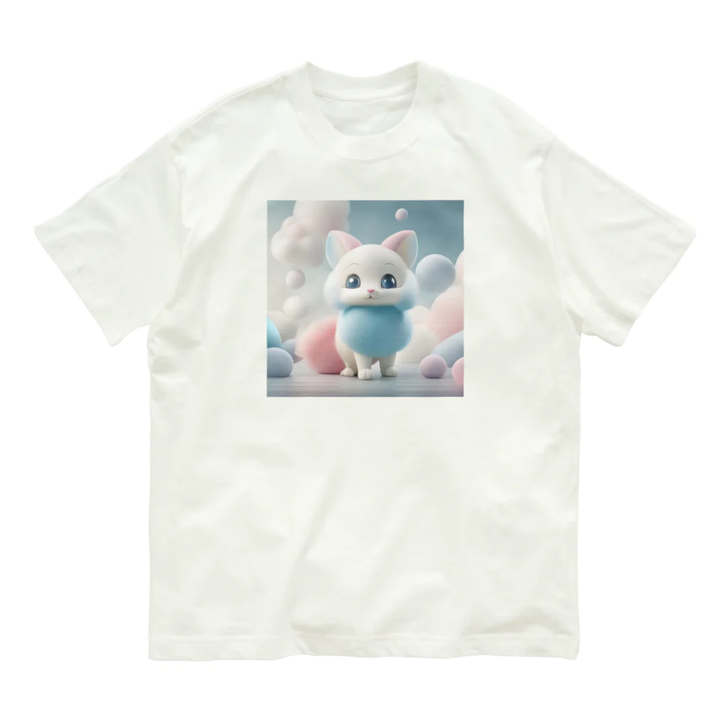 chan-takehaniの夢幻の猫界 オーガニックコットンTシャツ