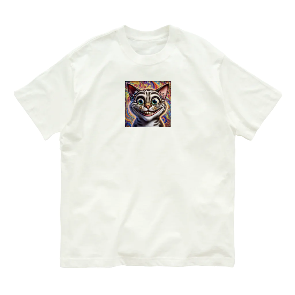 crazy_x_crazyのクレイジーキャット Organic Cotton T-Shirt