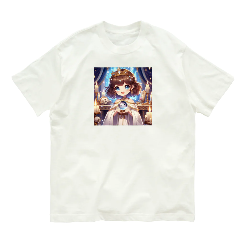 Winchester0517の魅力溢れるアニメキャラクターとして描かれた占い師 Organic Cotton T-Shirt