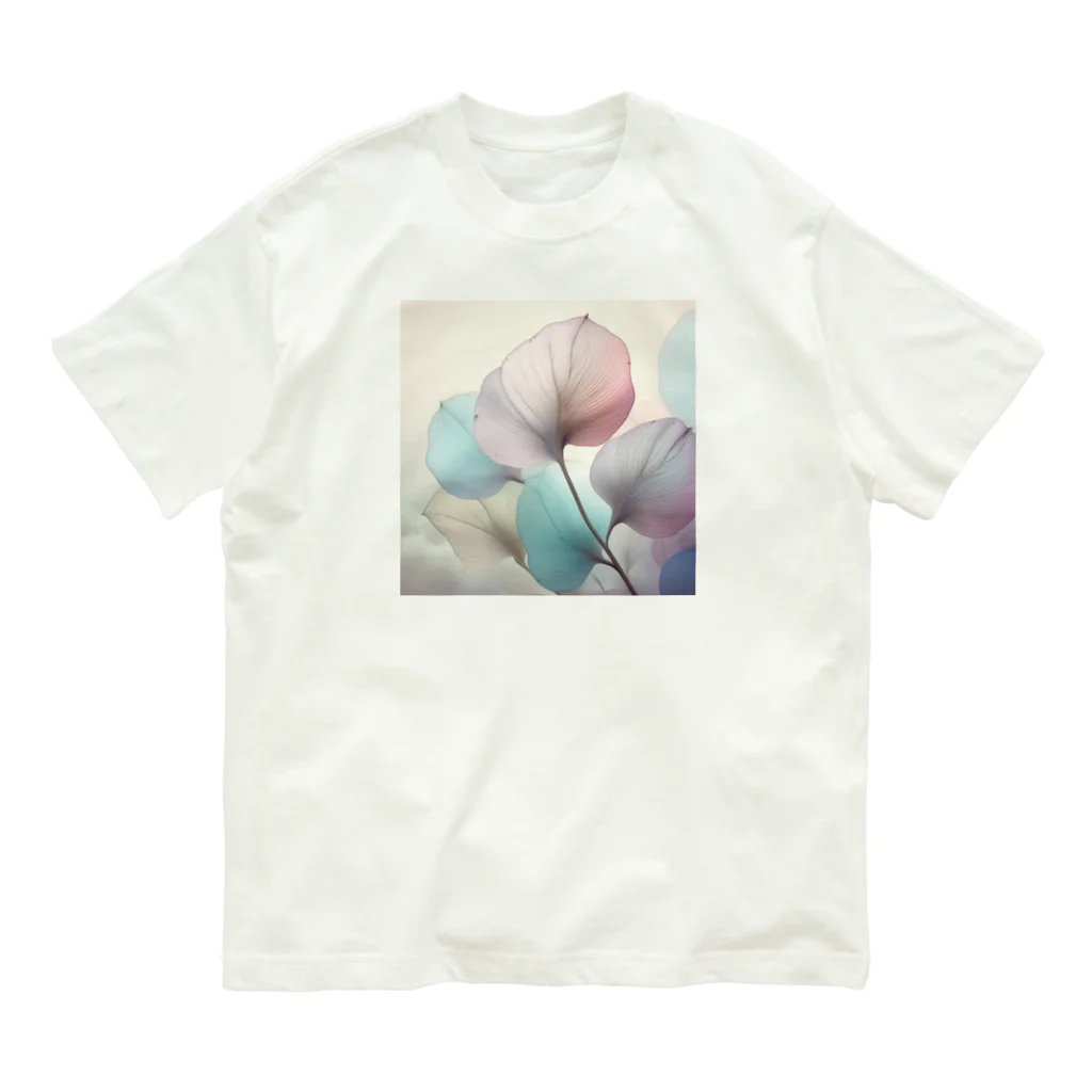 癒しの部屋🐾໒꒱のFlower🌸 Organic Cotton T-Shirt