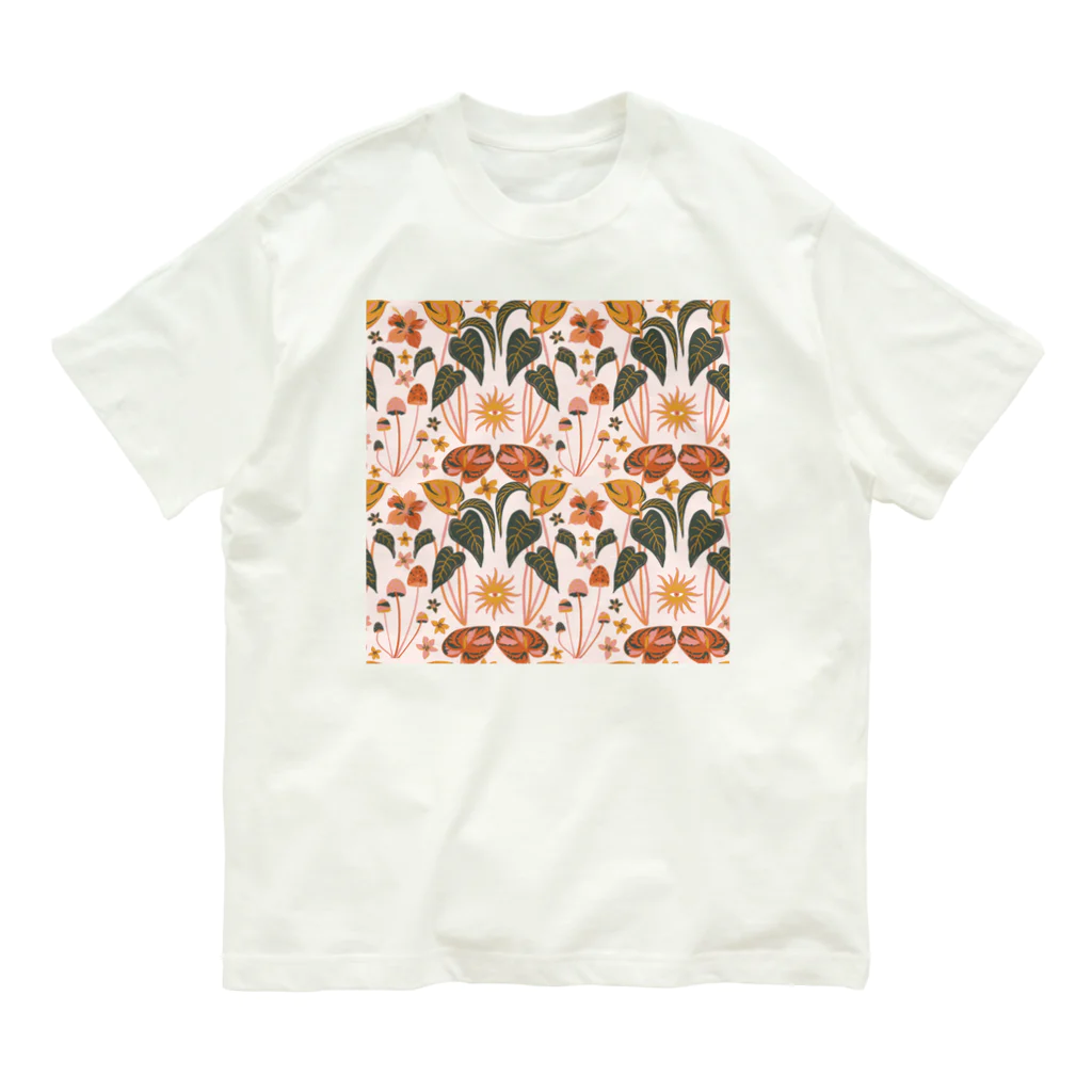 NatureDesignStoreの自由に生きるボヘミアンpt1 Organic Cotton T-Shirt