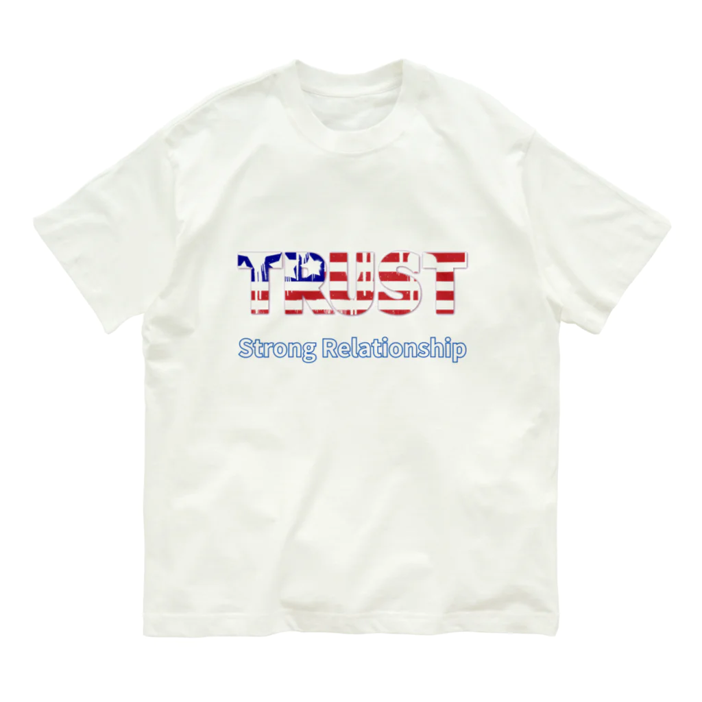 AwagoModeのTRUST (STRONG RELATIONSHIP) (16) Organic Cotton T-Shirt