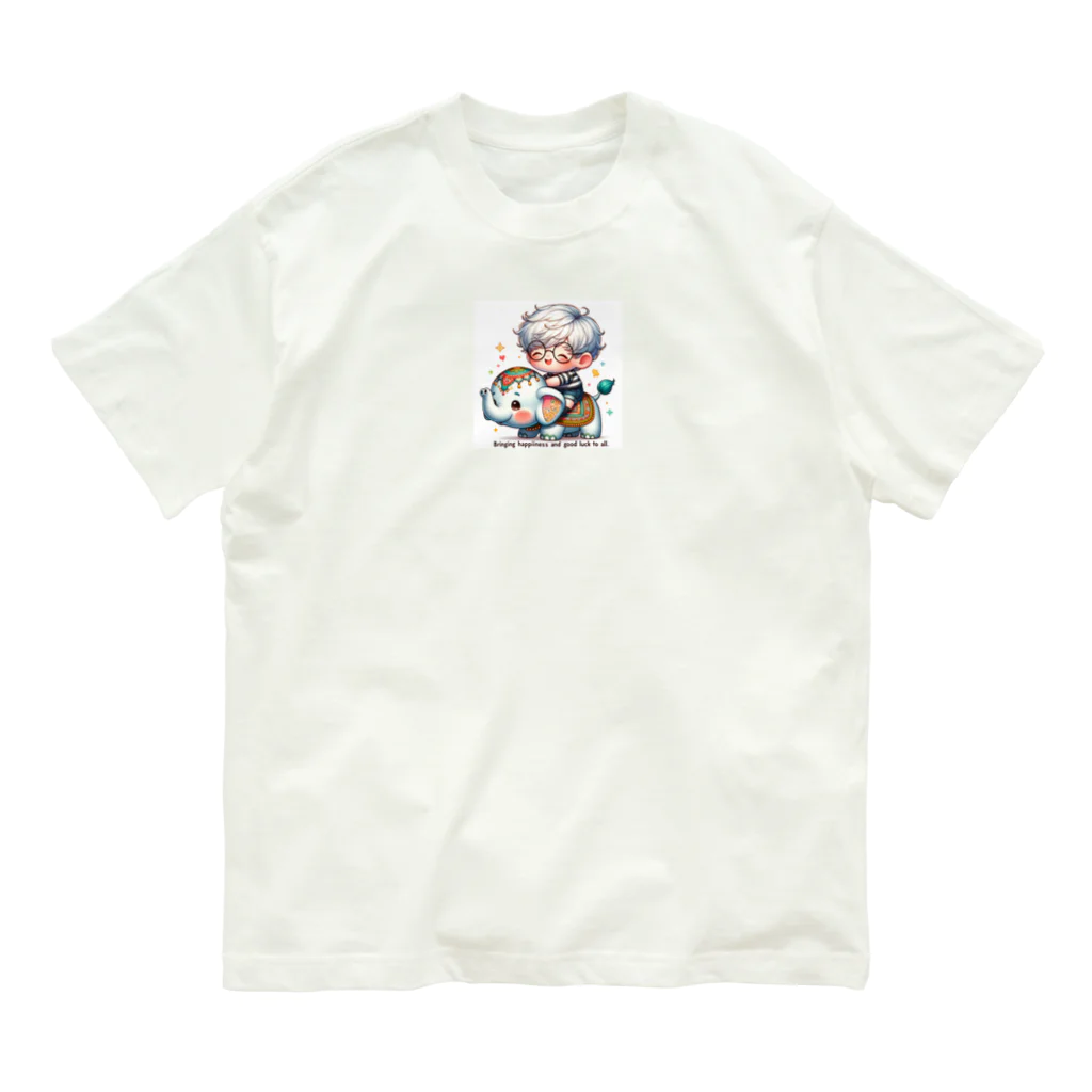 SHINICHIRO KOIDEのエレフィー (Elephie) オーガニックコットンTシャツ