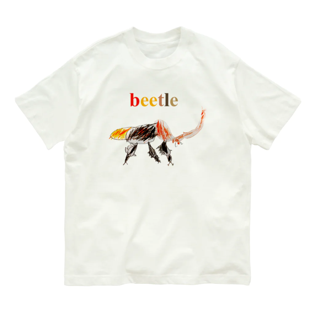 eri_sakuのbeetle Organic Cotton T-Shirt