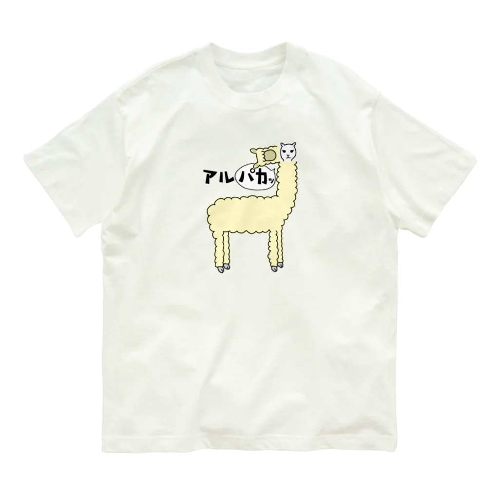 CHOSANAのアルパカ ッ Organic Cotton T-Shirt