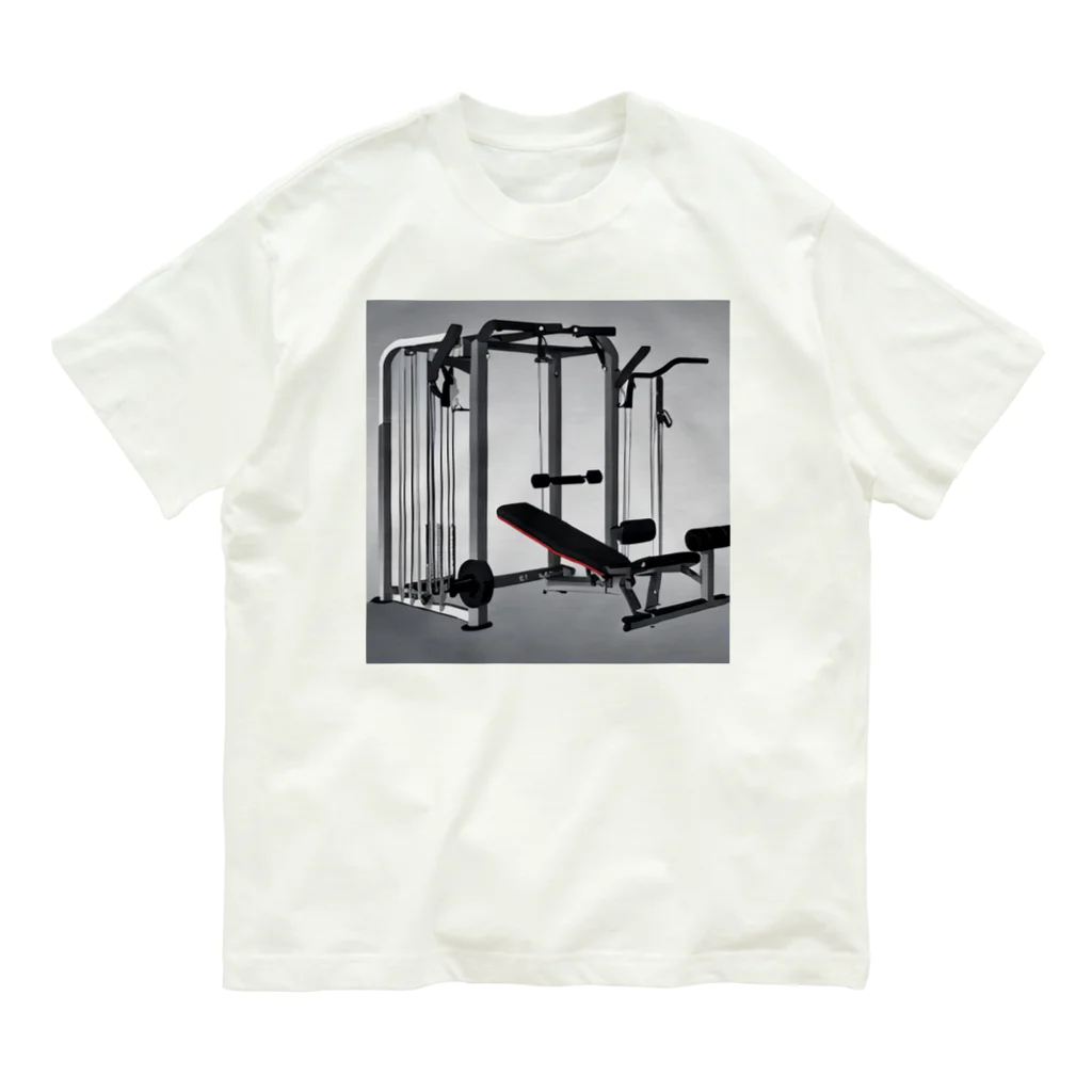 muscle_0419の自宅トレーニング室 Organic Cotton T-Shirt