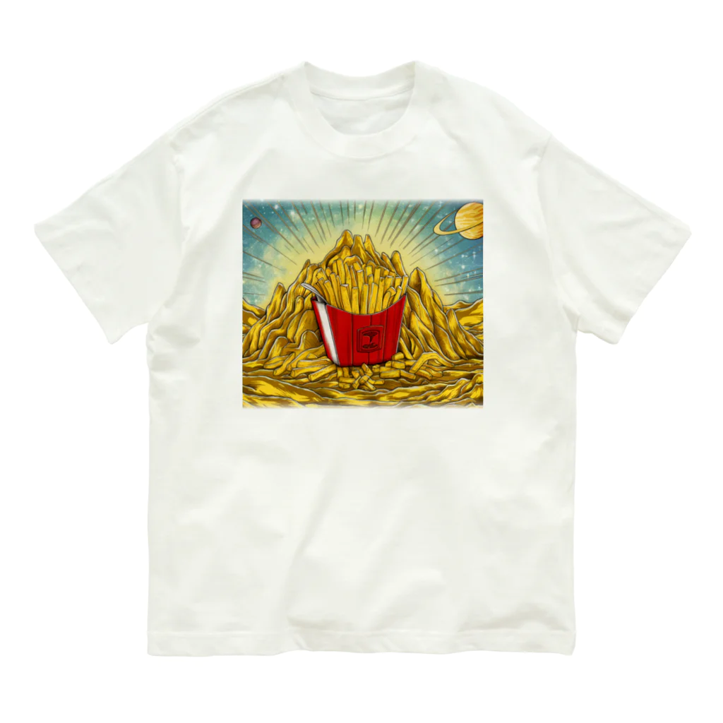 JoyfulMomentsCraftsの黄金とポテトのサイズ違いver Organic Cotton T-Shirt