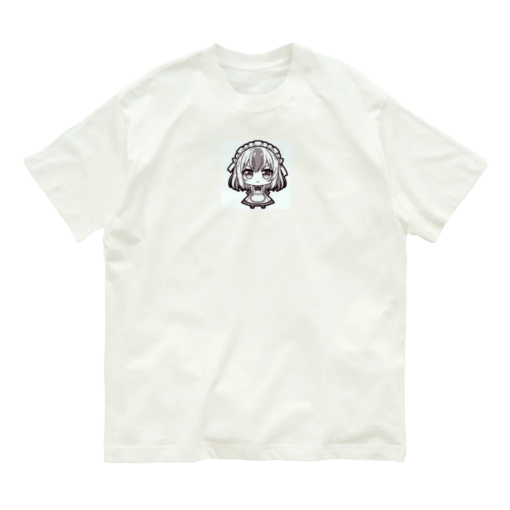 のかのかわいいメイドさん Organic Cotton T-Shirt