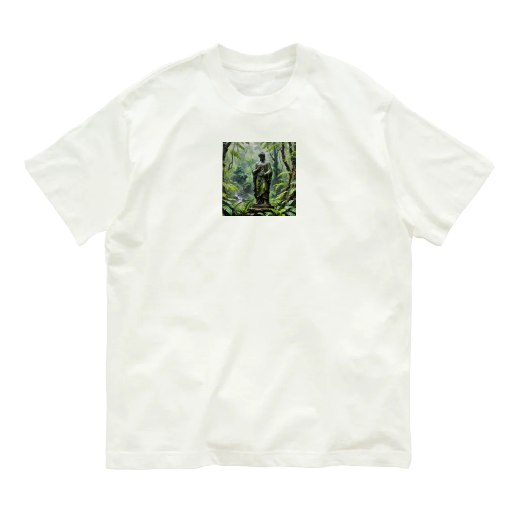 敬ピンshopの古代の守護神 オーガニックコットンTシャツ