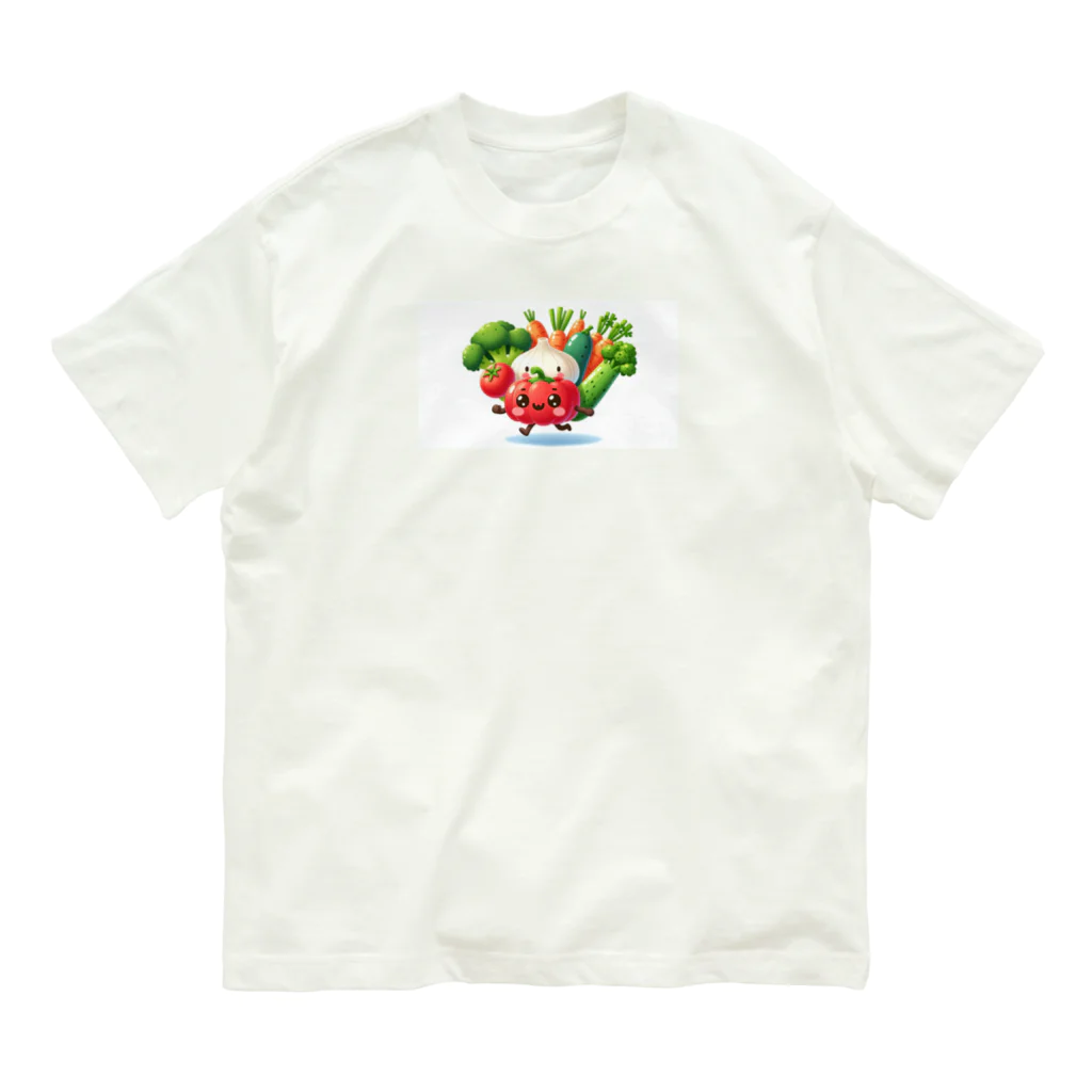 Jonnybanbanの新鮮な野菜達 Organic Cotton T-Shirt