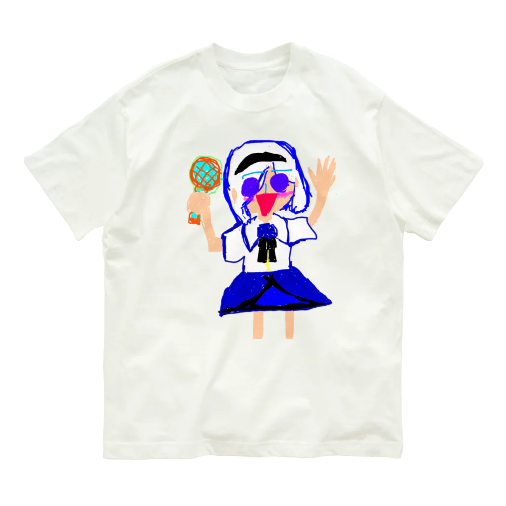 tune_ahiruのモブがあらわれたちゃん オーガニックコットンTシャツ