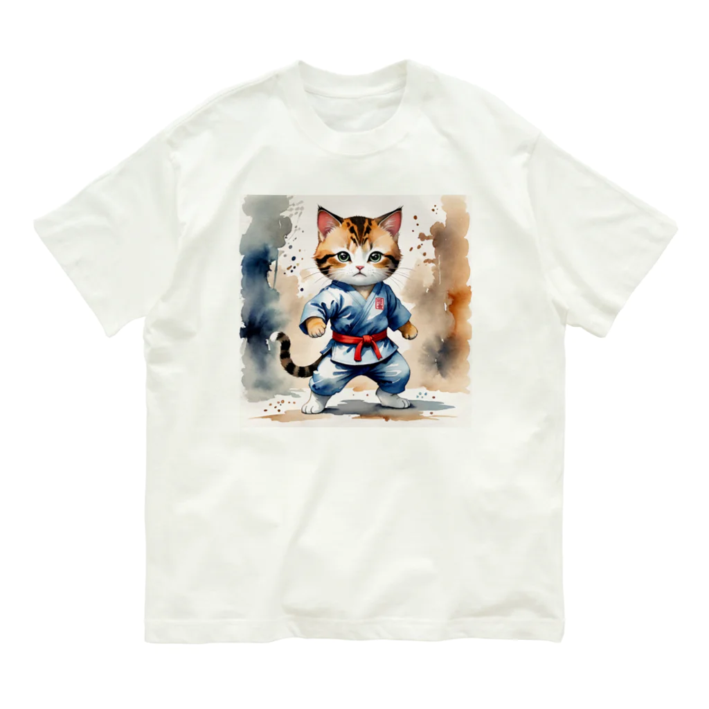 なむねこのさぁ！かかってこいニャ Organic Cotton T-Shirt